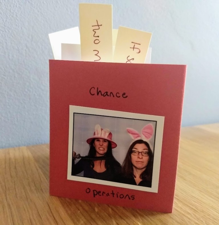 red book, cover photo of two brunette women wearing bunny ears